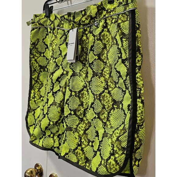 Teddy Vonranson Snakeskin Swim Shorts Trunks Green Men's Size 34 Msrp $345 - Picture 3 of 12